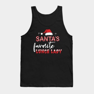 Santa's Favorite Lunch Lady Tank Top